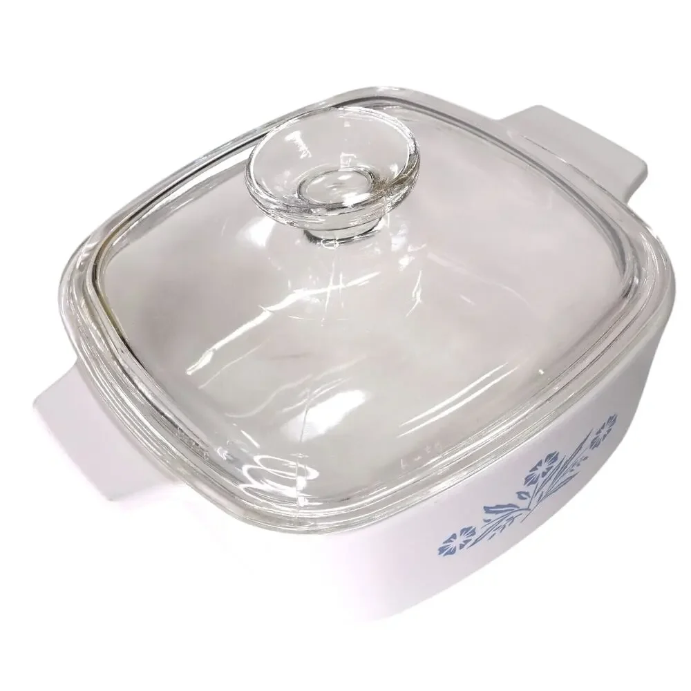 Corning Ware Blue Cornflower 1.5 Qt with lid A-1 1/2-B Vintage 1.5 Qt